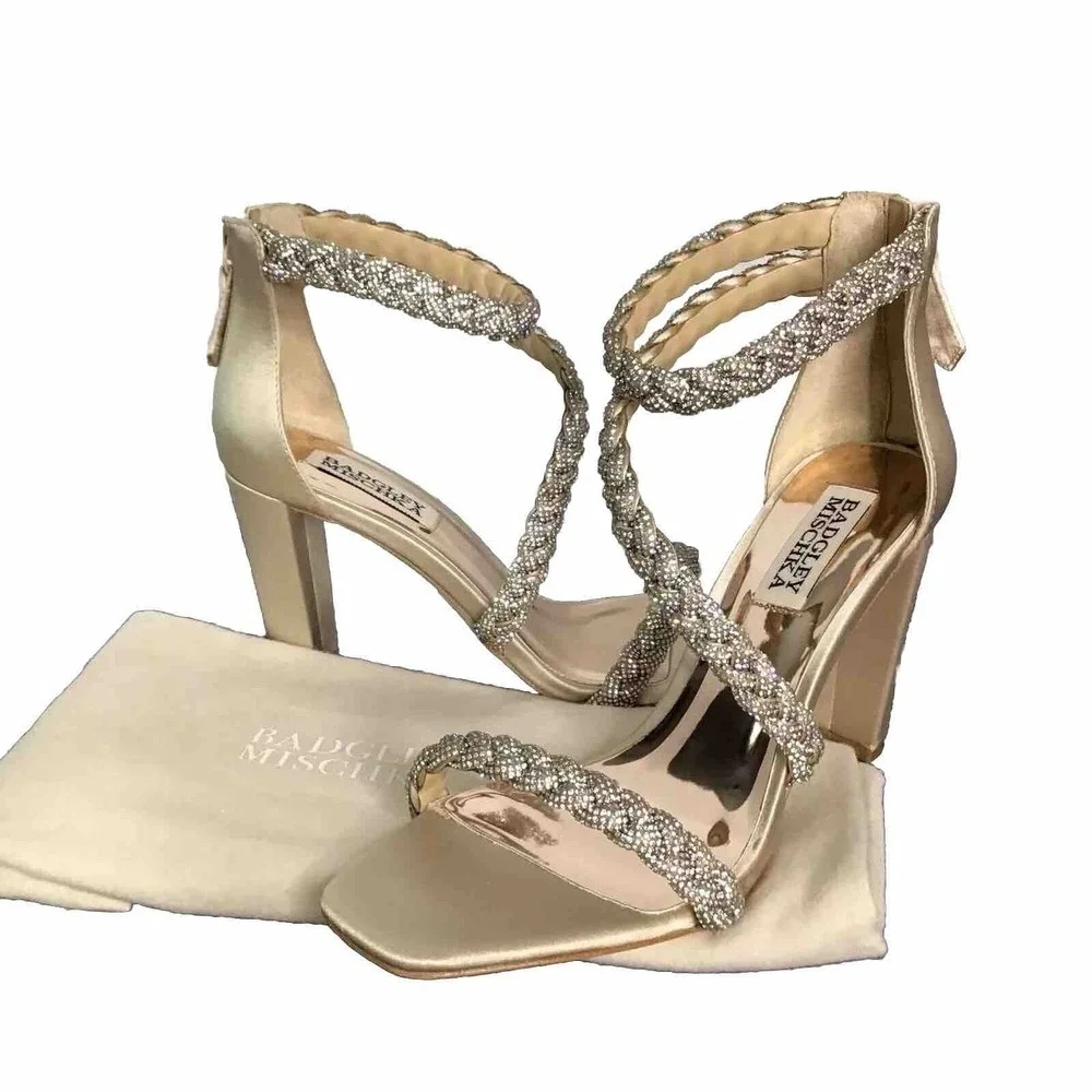 Badgley Mischka these shoes